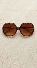 Riviera Oversized Sunglasses - Brown