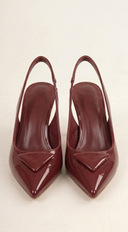 Rihanna Sling back Heel styled on foot