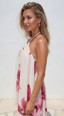 Endless Summer Mini Dress - Cream Multi