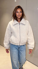 Copenhagen Sherpa Jacket - Cream Beige