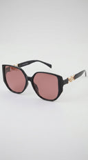 Regal Lion Emblem Sunglasses - Orange