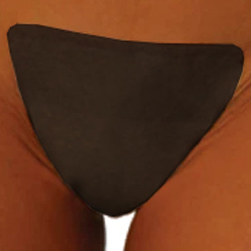 Peel & Toss Strapless Disposable Invisible Thong Panty - Black (Pack of 10)