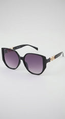 Regal Lion Emblem Sunglasses - Purple