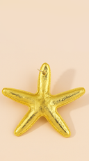 Starfish Earrings - Gold