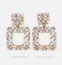 Crystal Drop Earring close-up detail shot