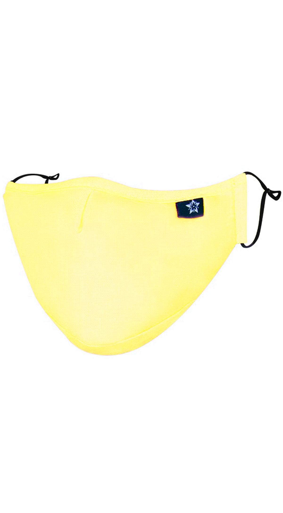 Yellow Adjustable Reusable Face Mask