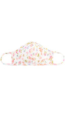 Floral Ivory Pink Reusable Face Mask