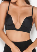 Full Black V Bra