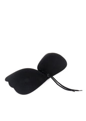 Push-Up Strapless Black Backless Invisible Bra