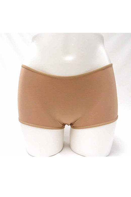 Low Waist Beige Butt Booster Padded Panty