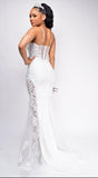 Esmee White Lace Bridal Gown