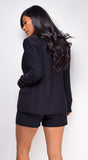 Elba Black Blazer Set