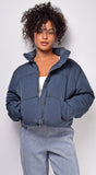 Kimia Slate Blue Puffer Jacket