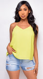 Lily Green Lime Classic Top