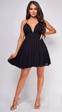It's Your Loss Black Mini Dress