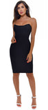 Nahal Black Bandage Dress