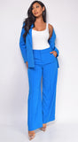 Chelsea Blue Oversized Blazer Set