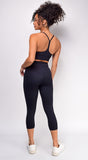 Ayleen Black Activewear Set