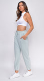 Take It Easy Sage Green Joggers