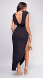 Wren Black Maxi Dress