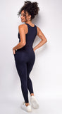 Davitah Black Activewear Set