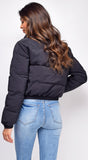 Lennox Black Puffer Jacket