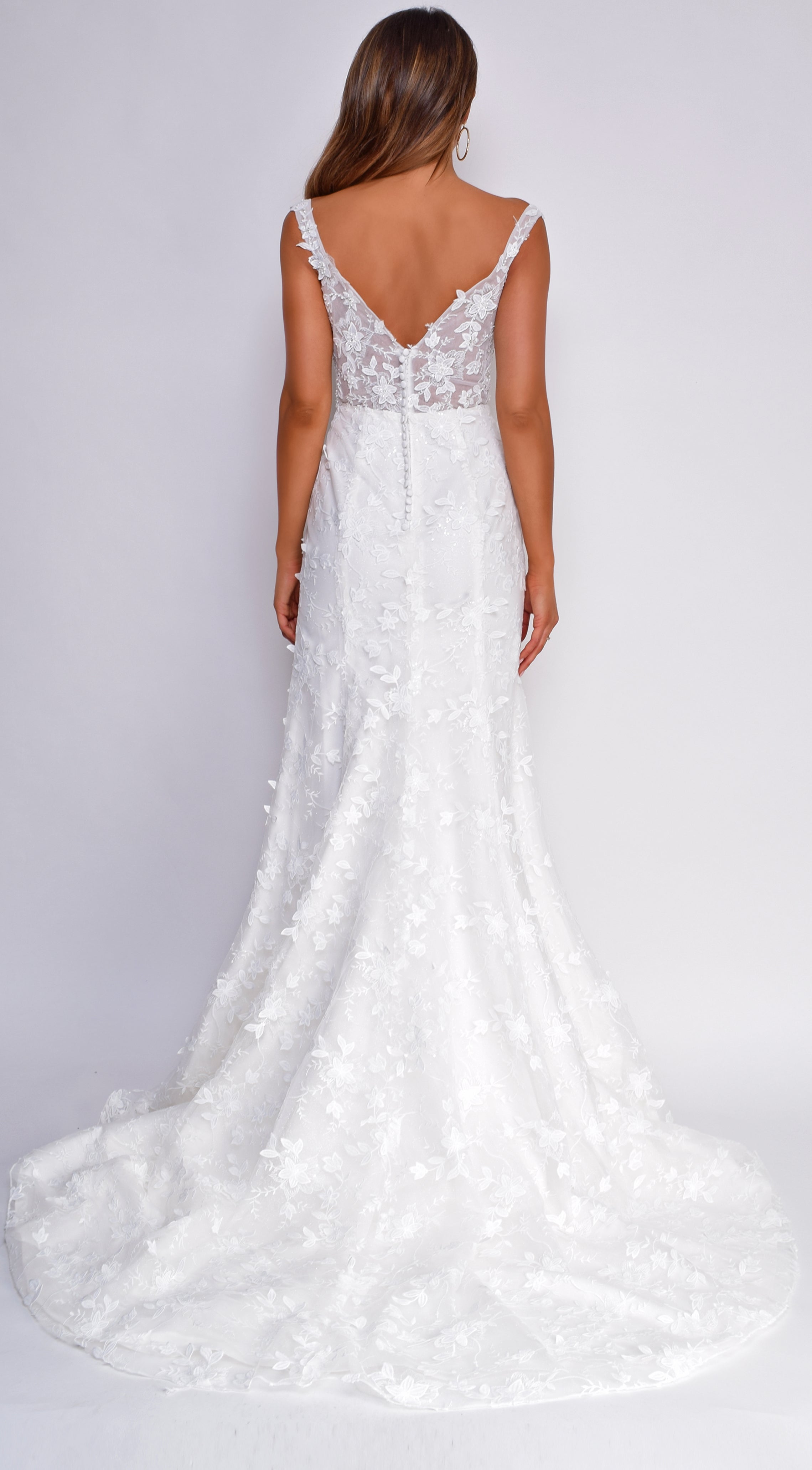Aiyanna Off White Bridal Gown