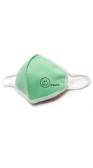 Smile Please Mint Green Reusable Face Mask